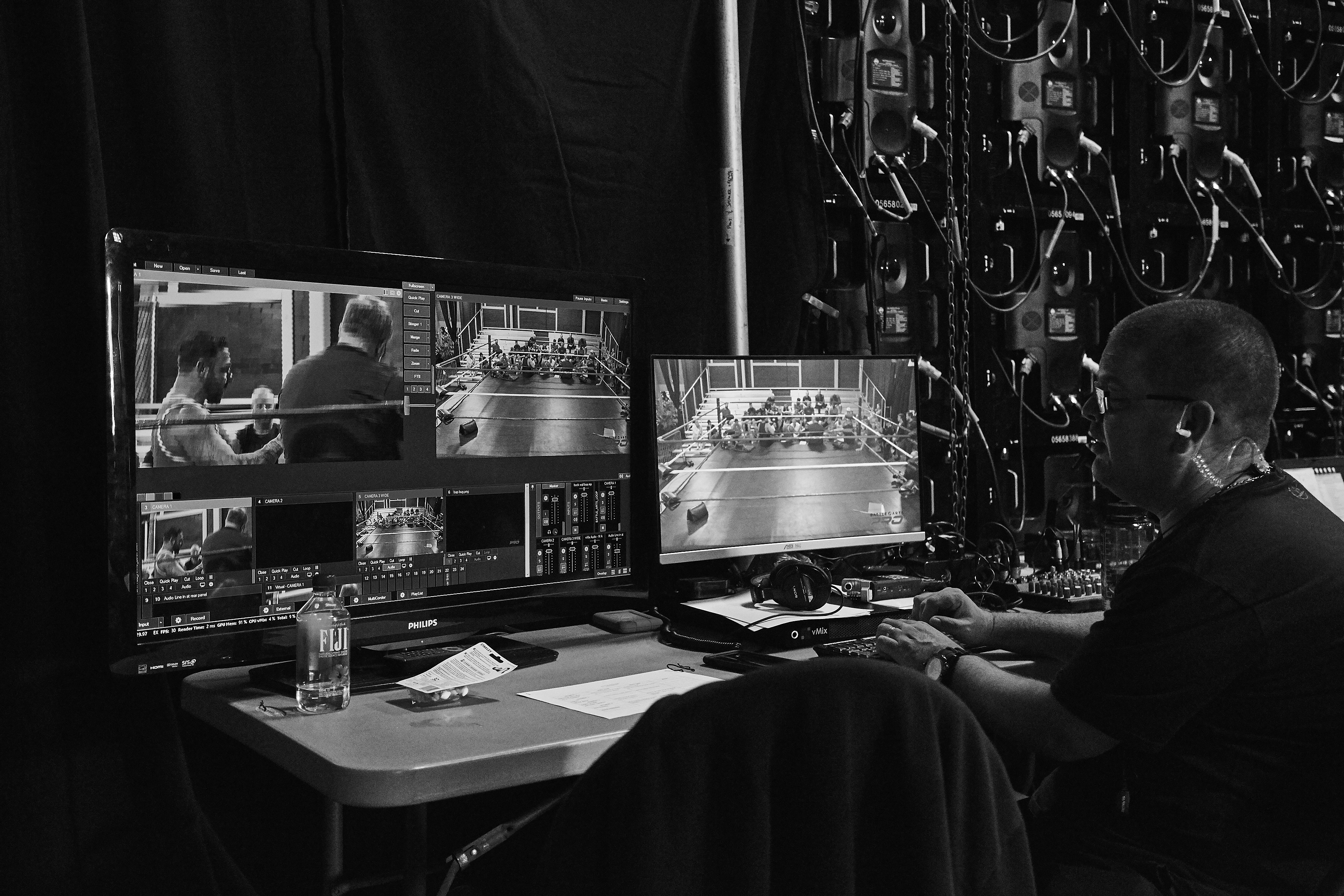 Victor Virgilio directing live production